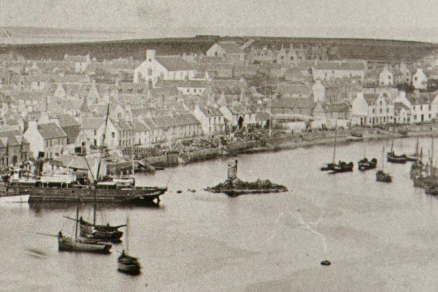 Stornoway Castle (site of) Castle in Stornoway, Ross and Cromarty